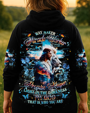 Way Maker Miracle Worker Cross Women's All Over Print Shirt - Yhhg2706254
