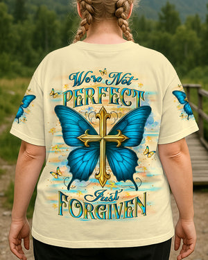 We're Not Perfect Just Forgiven Women's All Over Print Shirt - Yhlt1107253