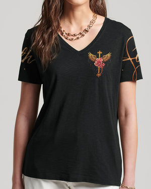 Let Me Tell You About My Jesus Women's All Over Print Shirt - Ty2606232