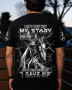 I Don't Know How My Story Ends Warrior Men's All Over Print Shirt - Tlnt1505252