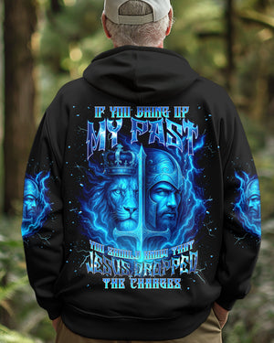 Jesus Dropped The Charges Lion Warrior Men's All Over Print Shirt - Tlnt2606252