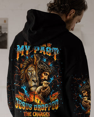 Jesus Dropped The Charges Lion Jesus Men's All Over Print Shirt - Tlnt1505263