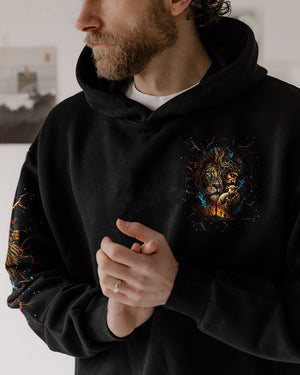 Jesus Dropped The Charges Lion Jesus Men's All Over Print Shirt - Tlnt1505263