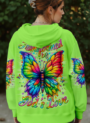Transformed By God's Love Women's All Over Print Shirt - Tlno2810251