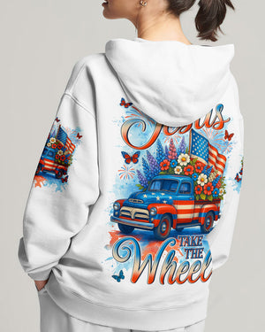 Jesus Take The Wheel Women's All Over Print Shirt - Tyln2603262