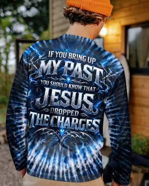 Jesus Dropped The Charges Lion Swirl Men's All Over Print Shirt - Tlno2702261