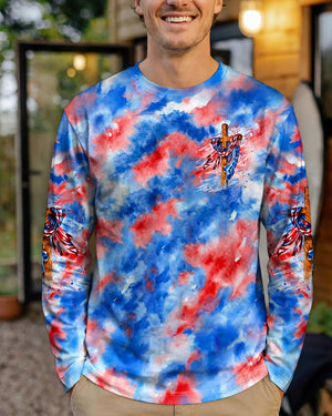 Stand For The Flag Kneel For The Cross Men's All Over Print Shirt - Tlhg0306263