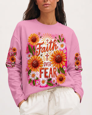 Faith Over Fear Women's All Over Print Shirt - Tyln1707262