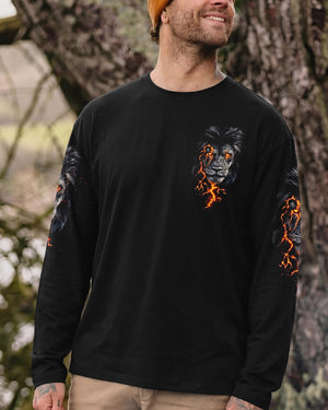 The Reason I’m Old And Wise Lion Men's All Over Print Shirt - Tltw0902261