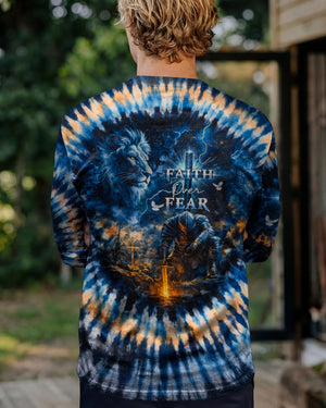 Faith Over Fear Swirl Men's All Over Print Shirt - Tltw0902263