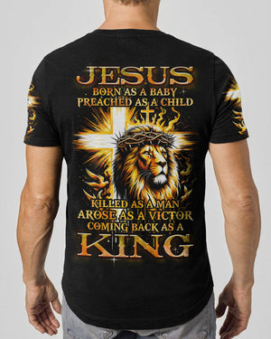 Coming Back As A King Men's All Over Print Shirt - Ty1701242