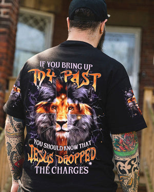 Jesus Dropped The Charges Lion Men's All Over Print Shirt - Yhhn0808241