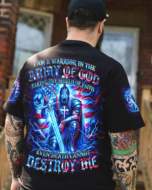 I Am A Warrior In The Army Of God Men's All Over Print Shirt - Yhhn0412244