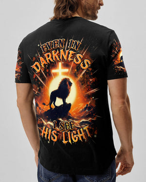 Even In The Darkness Lion Men's All Over Print Shirt -Yhln3001262