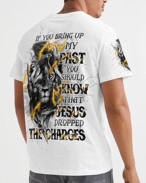 Jesus Dropped The Charges Lion Men's All Over Print Shirt - Tltw2608244