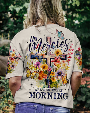 His Mercies Are New Every Morning Women's All Over Print Shirt - Ty2706232