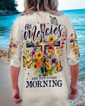 His Mercies Are New Every Morning Women's All Over Print Shirt - Ty2706232