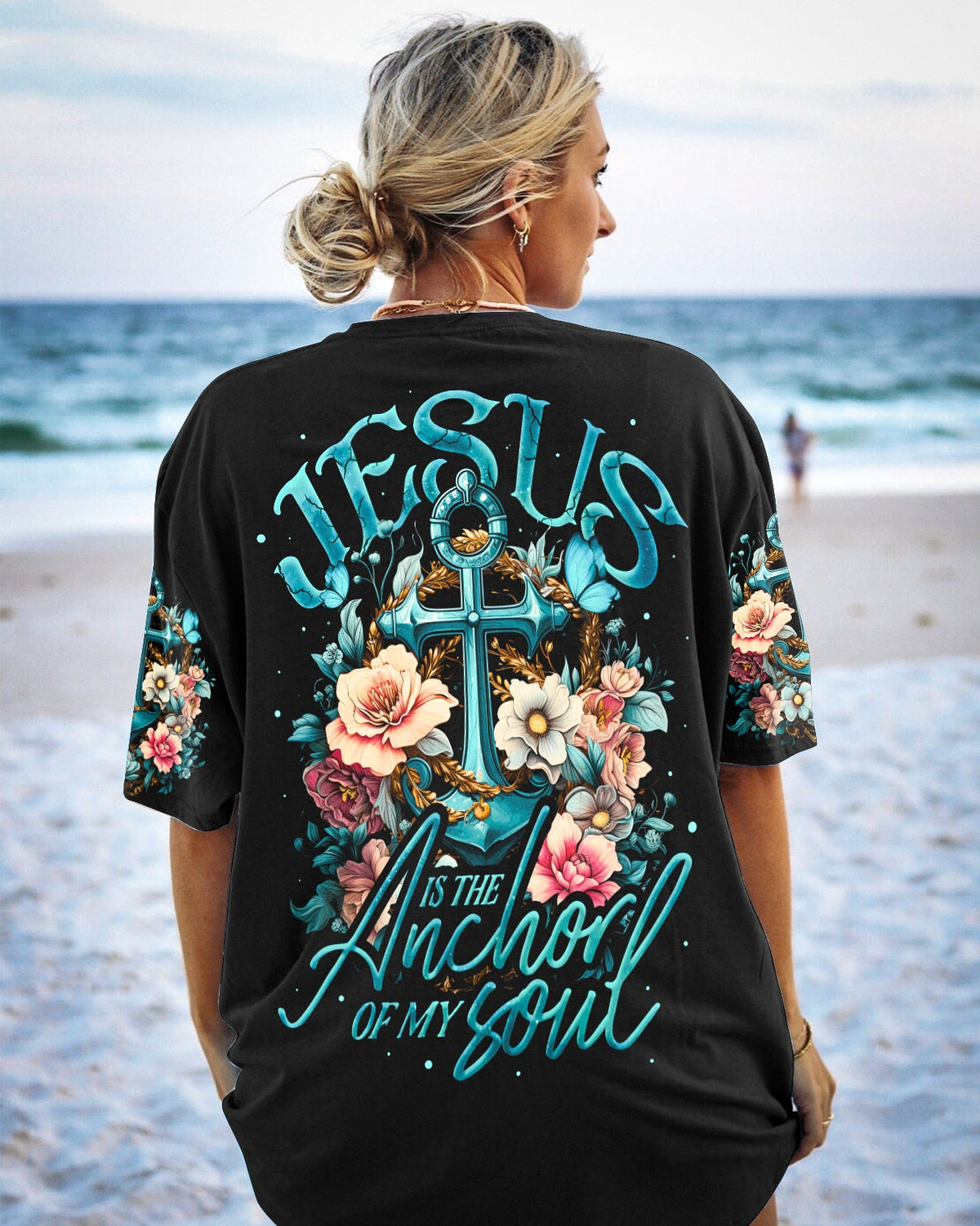 Jesus Is The Anchor Of My Soul Women's All Over Print Shirt - Ty2806231