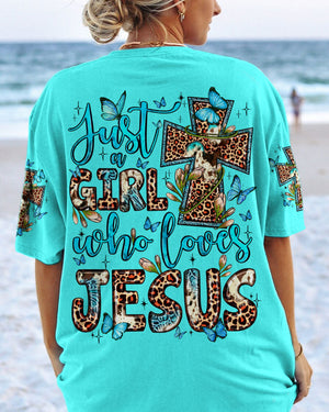Just A Girl Who Loves Jesus Women's All Over Print Shirt - Ty2406231