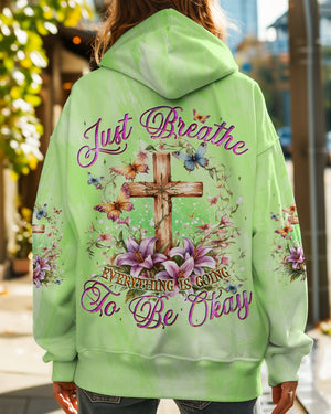 Just Breathe Women's All Over Print Shirt - Tyqy0609241