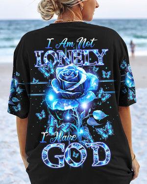 I Have God Rose Women's All Over Print Shirt - Ty2706232