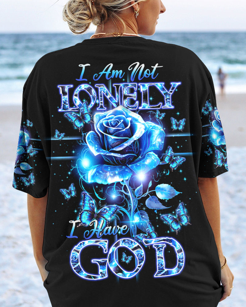 I Have God Rose Women's All Over Print Shirt - Ty2706232