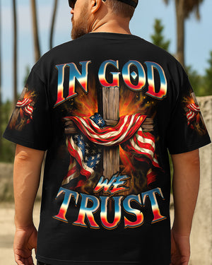 In God We Trust Men's All Over Print Shirt - Tyqy2205253