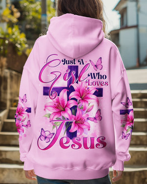Just A Girl Who Loves Jesus Women's All Over Print Shirt - Tytd0207252