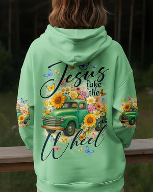 Jesus Take The Wheel Women's All Over Print Shirt - Tytd2011251