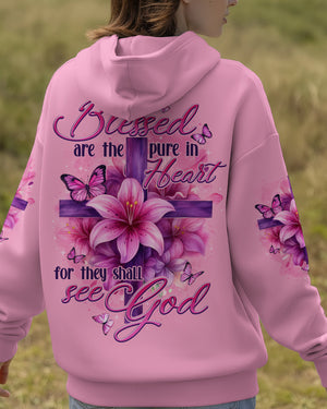 Blessed Are The Pure In Heart Women's All Over Print Shirt - Tytd2210251
