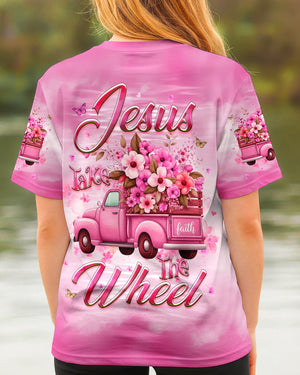Jesus Take The Wheel Women's All Over Print Shirt - Yhhg2001262