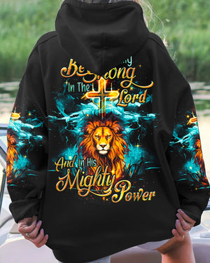 Be Strong In The Lord Lion Women's All Print Shirt - Tyqy0610232