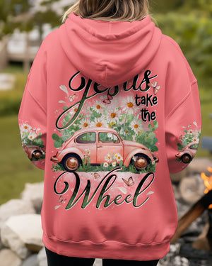 Jesus Take The Wheel Women's All Over Print Shirt - Tytd1212251