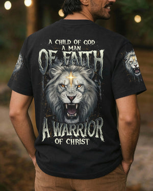 A Warrior Of Christ Lion Men's All Over Print Shirt - Tytd1201261