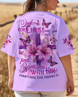 Look For Christ And You Will Find Him Women's All Over Print Shirt - Tytd3007253