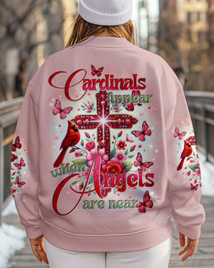 When Cardinals Appear Angels Are Near Women's All Over Print Shirt - Tytd2102251