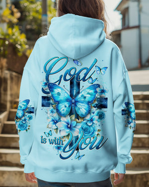 God Is With You Women's All Over Print Shirt - Tytd0402252