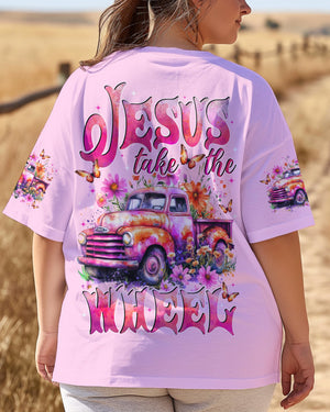 Jesus Take The Wheel Women's All Over Print Shirt - Tytd0204251