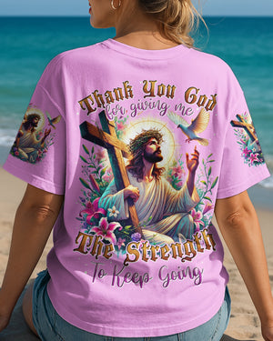 Thank You God Women's All Over Print Shirt - Tytd1604252