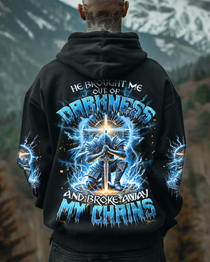He Brought Me Out Of Darkness Men's All Over Print Shirt - Tytd0511243