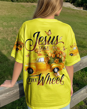 Jesus Take The Wheel Tulip Women's All Over Print Shirt - Tytd0812251