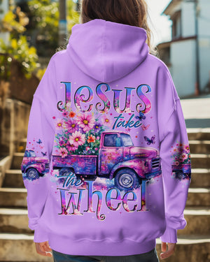 Jesus Take The Wheel Women's All Over Print Shirt - Tytd2512241