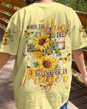 Go Deeper In Prayer Women's All Over Print Shirt - Tytd1504242