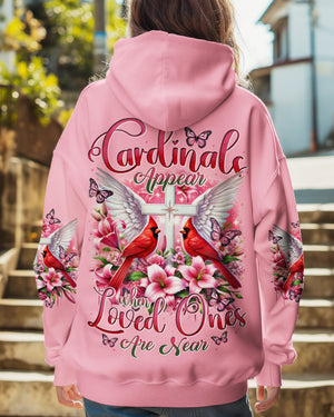 Cardinals Appear When Loved Ones Are Near Women's All Over Print Shirt - Tytd0301251