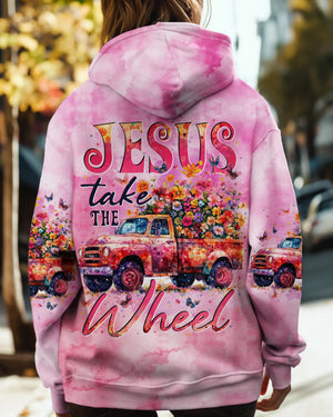 Jesus Take The Wheel Women's All Over Print Shirt - Tytd1612242