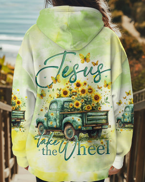 Jesus Take The Wheel Women's All Over Print Shirt - Tytd0802251