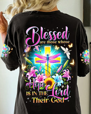 Blessed Are Those Whose Hope Is In The Lord Their God Women's All Over Print Shirt - Tyhi2307243