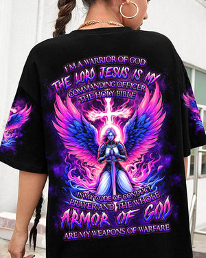 I'm A Warrior Of God Women's All Over Print Shirt - Yhkd0406242