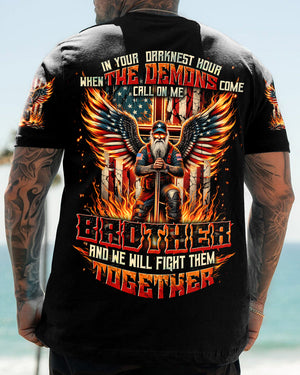 We Will Fight Them Together Men's All Over Print Shirt - Tytd1306241
