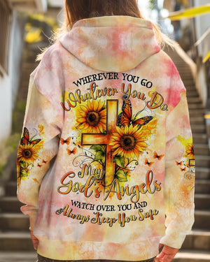 God's Angels Watch Over You Women's All Over Print Shirt - Tytd0409242